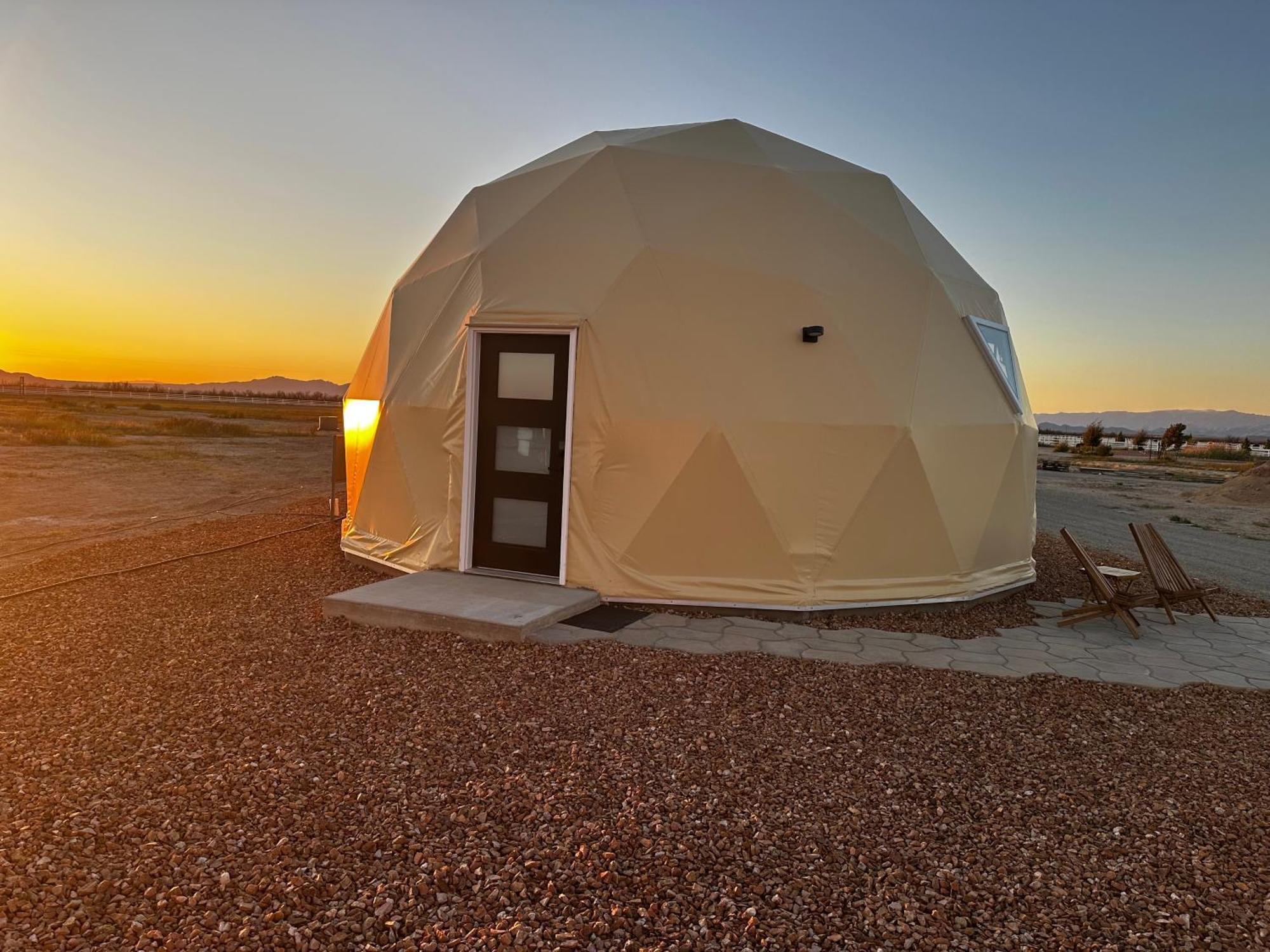 윌콕스 Nude Glamping Dome 빌라 외부 사진