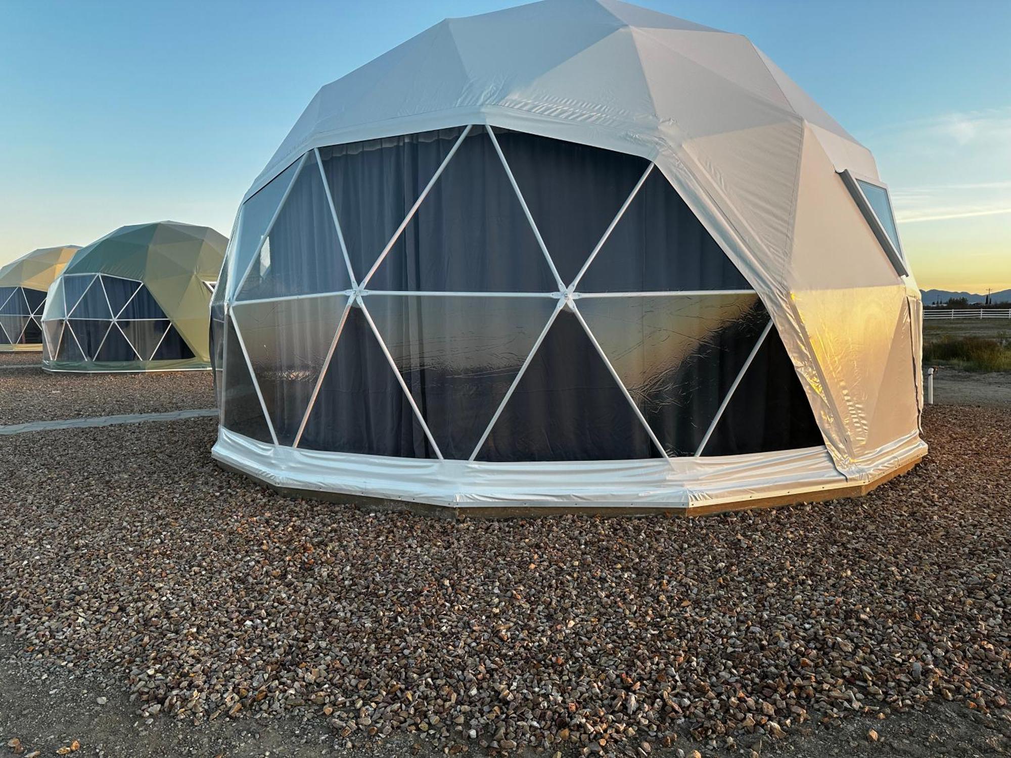 윌콕스 Nude Glamping Dome 빌라 외부 사진