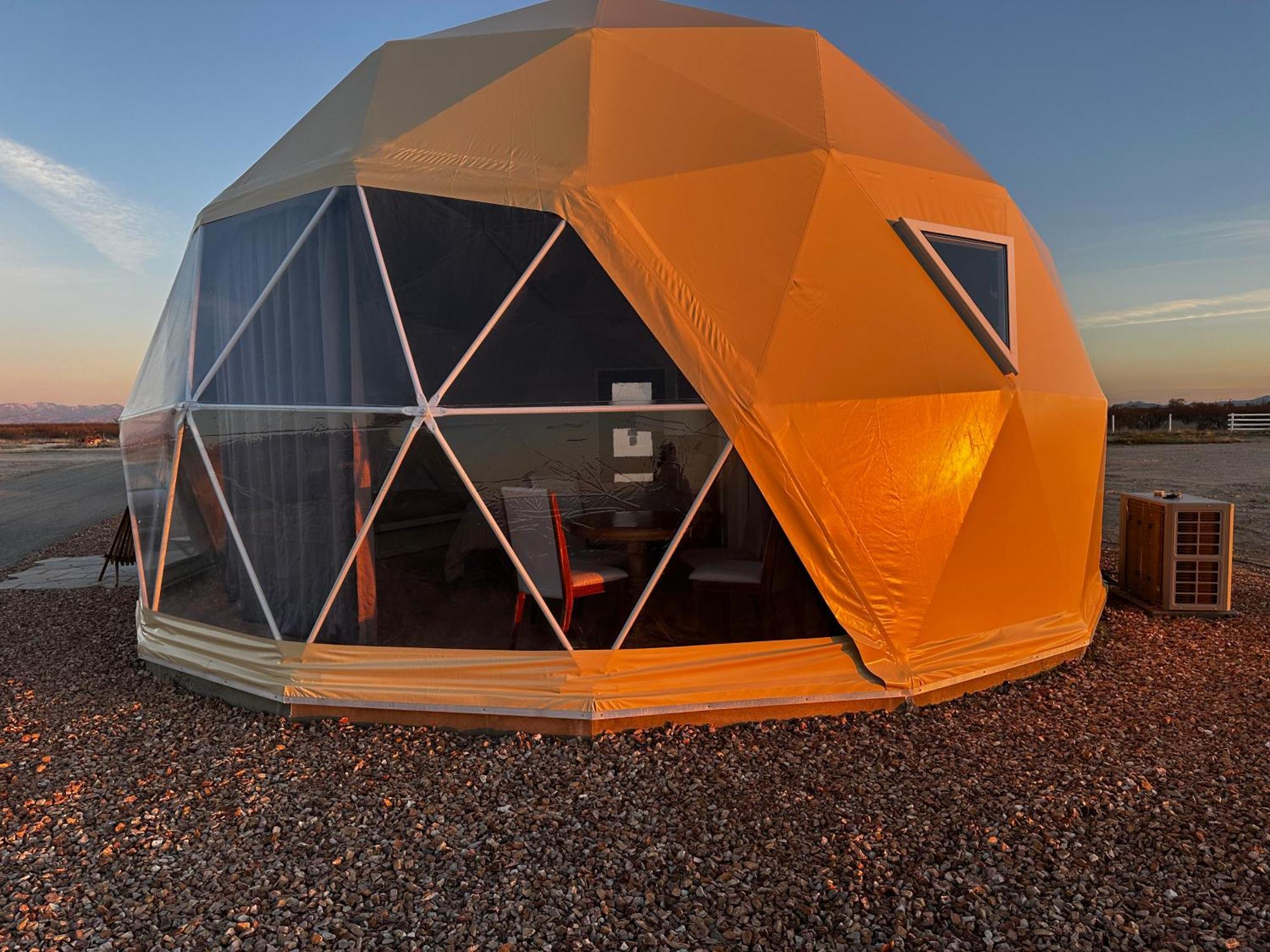 윌콕스 Nude Glamping Dome 빌라 외부 사진