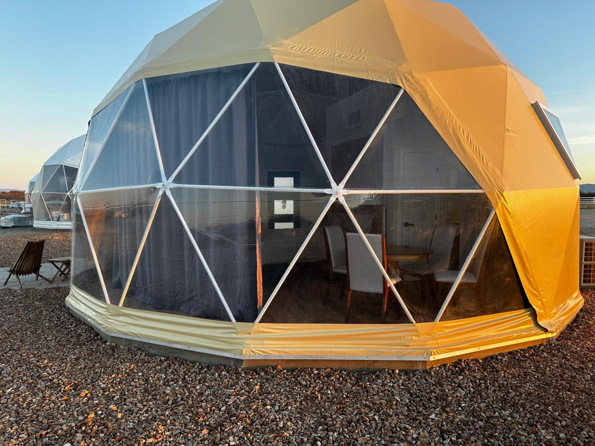 윌콕스 Nude Glamping Dome 빌라 외부 사진